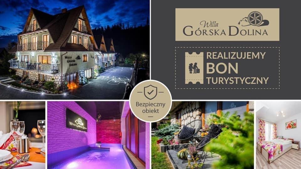 بورونين Willa Gorska Dolina Jacuzzi & Sauna المظهر الخارجي الصورة